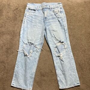 American Eagle Distress Rip Jeans